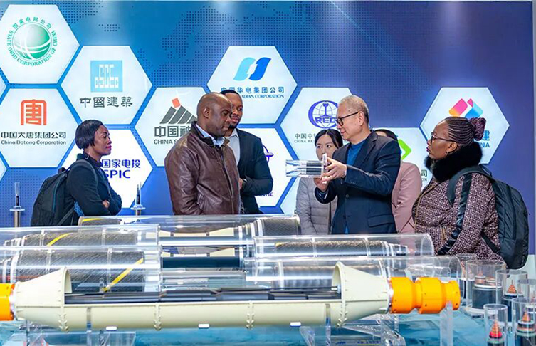 莫桑比克考察團(tuán)蒞臨寶安電纜考察交流